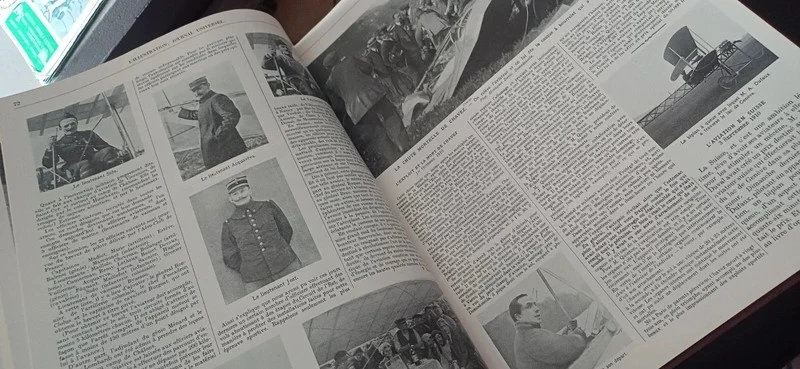 De grote dossiers van de illustratie de epische vlucht van de luchtvaart in zeer goede staat gepubliceerd in 1994 – photo 5